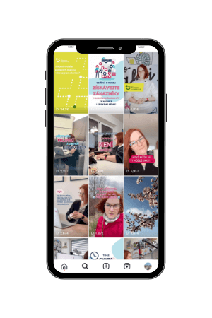 Mockup smartphone Instagram Klapi